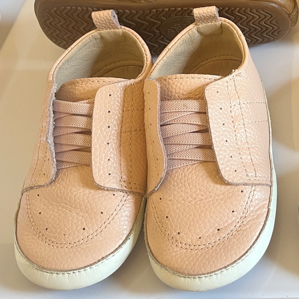 Little Love Bug Pink Sneakers Size 6